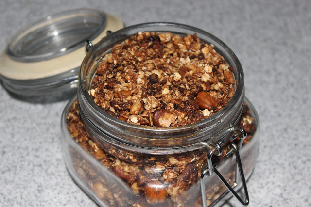 Homemade Granola with Flaxseeds